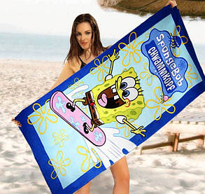 Рушник для дитини від Shamrock з малюнком Sponge Bob