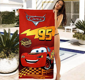 Дитячий рушник для басейну від Shamrock з машинкою