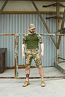 Тактическая форма пиксель летний военный комплект, Одежда для военных камуфляж 4в1 Pixel