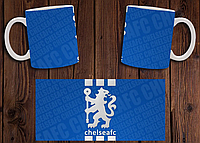 Чашка белая керамическая "ФК Челси" Chelsea FC ОСТ