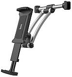 Автотримач Hoco CA62 Handsome aluminum rear pillow in-car holder Silver-Black, фото 6