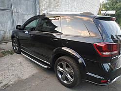 Бокові пороги Fullmond (2 шт., алюміній) для Fiat Freemont