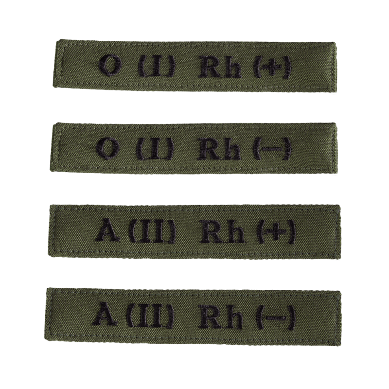 Нашивка "Група Крові" Olivе (6622), 4-