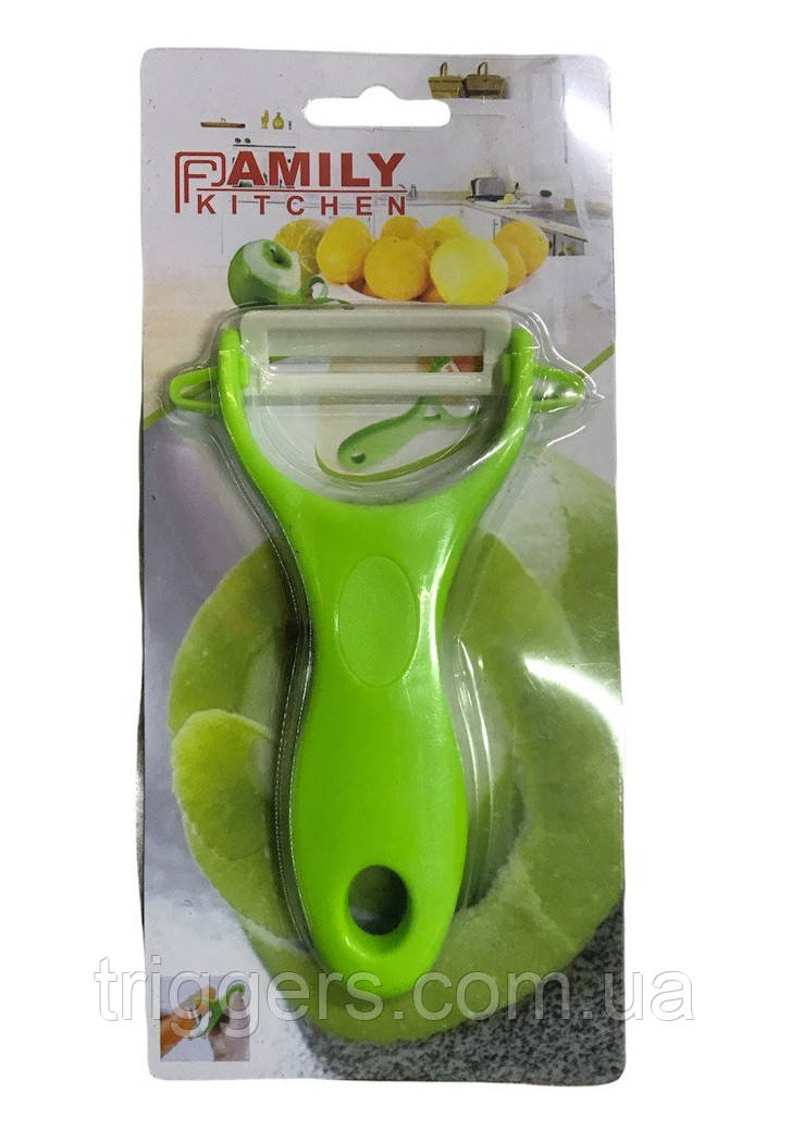 Овочечистка кераміка 01099 Family Kitchen