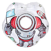 Круг для купания малышей Roxy-kids Flipper 3D космонавт