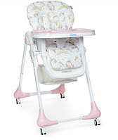 Стульчик для кормления Bambi M3233 Unicorn Pink