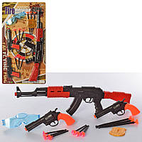 Набор оружия Автомат детский с пистолетами 808-12-13