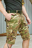 Тактическая и форменная одежда мультикам военные шорты, Летние армейские шорты карго ВСУ
