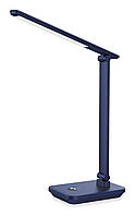 Настільна лампа PLATINET LED 6731B 5W синя з акумулятором 4000 mAh