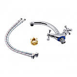 Змішувач для кухні Lidz (CRM) 75 21 271F-2, фото 4