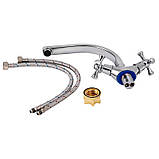 Змішувач для кухні Lidz (CRM) 75 21 271F-6, фото 7