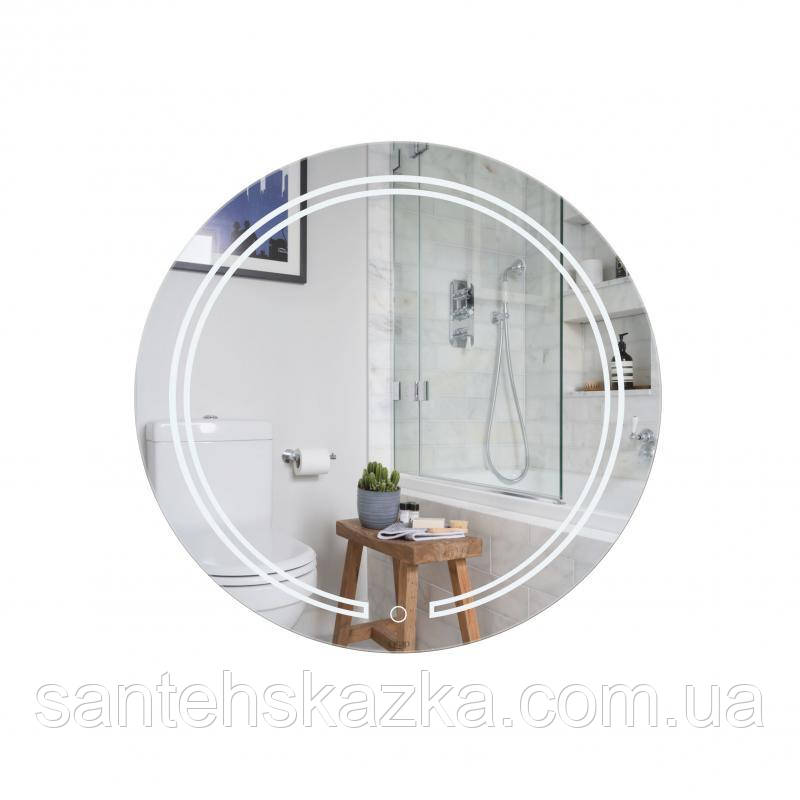 Дзеркало Qtap Jay N R590 з LED-підсвічуванням QT07782504W, фото 1