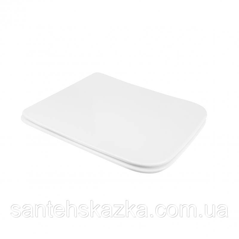 Унитаз-компакт Qtap Kalao безободковый с сиденьем Soft-close QT08221213AW - фото 6 - id-p1481912480