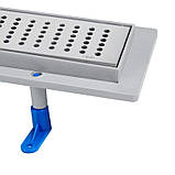 Трап Qtap Dry FB304-900 лінійний з сухим затвором і нержавіючої сіткою 900х73, фото 3