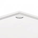Душовий піддон Qtap Tern 301112 100x100x12 см + сифон, фото 4