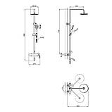 Душова система Lidz Aria 06P-BES Black, фото 2