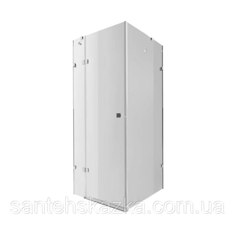Душевая кабина Qtap Capricorn CRM1011SC6 100х100, стекло Clear 6 мм, без поддона, фото 1