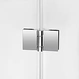 Душевая кабина Qtap Capricorn CRM1011SC6 100х100, стекло Clear 6 мм, без поддона, фото 4