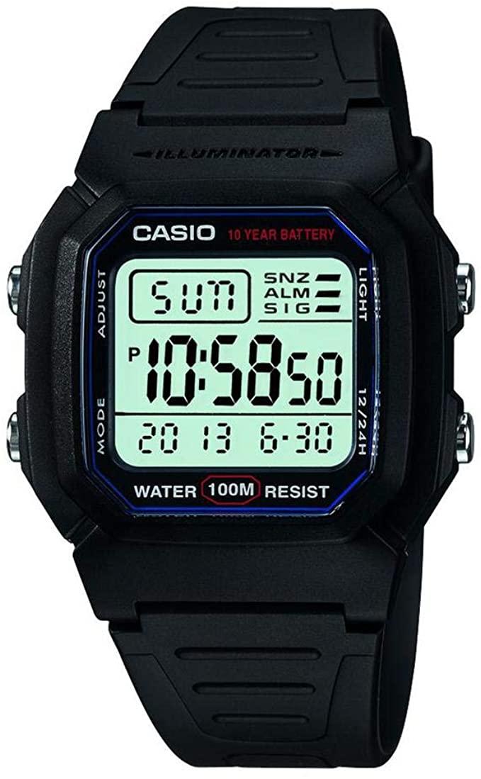 Чоловічий годинник Casio W-800H-1AVEF