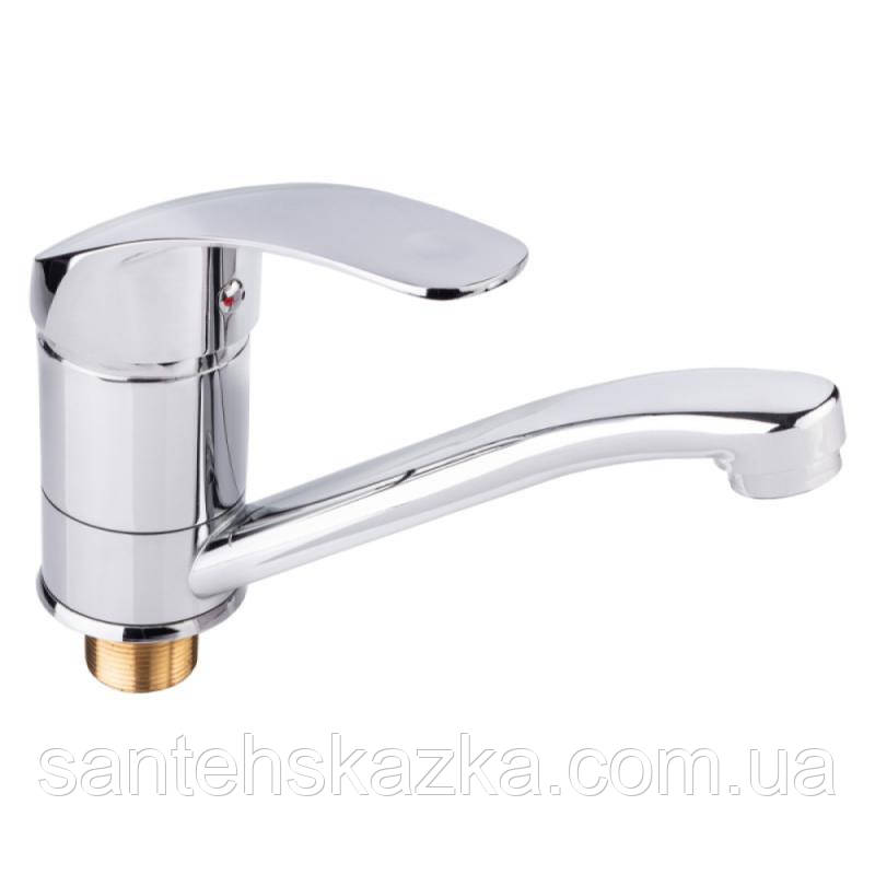 Змішувач для кухні Lidz (CRM) Mars 81 003 01 150 мм, фото 1