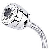 Змішувач для кухні Lidz (CRM) 75 21 271F-4 з рефлекторним виливом, фото 5