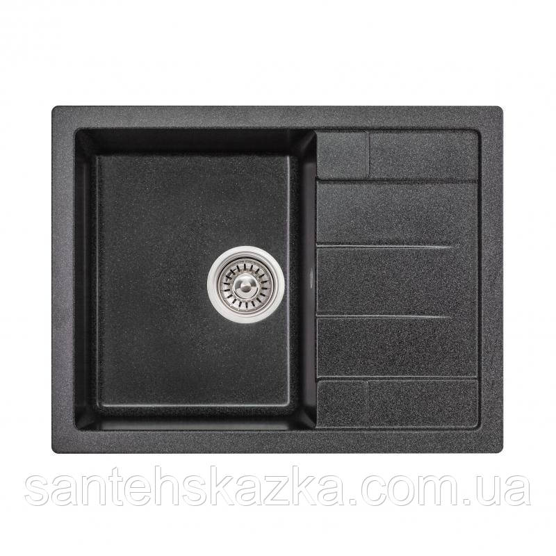 Кухонна мийка Lidz 650x500/200 GRF-13 (LIDZGRF13650500200), фото 1