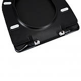 Унітаз підвісний Qtap Scorpio безободковый з сидінням Soft-close QT1433053ERMB, фото 9