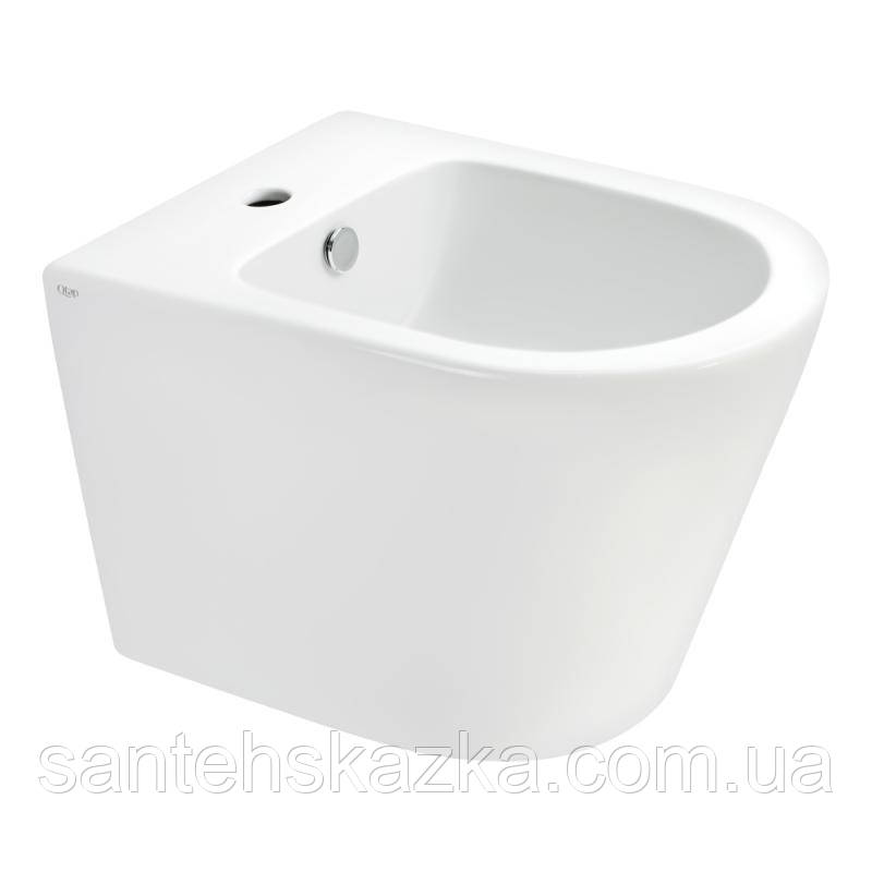 Біде підвісне Qtap Scorpio 515x360x345 White QT1455053FW, фото 1