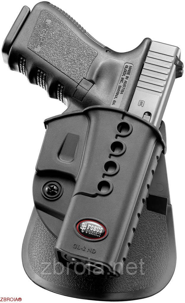 Кобура Fobus для Glock 17/19 з кріпленням на ремінь