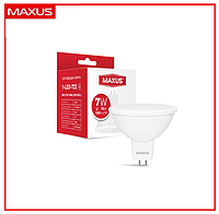 LED лампа MAXUS MR16 7W 4100K 220V GU5.3 (1-LED-722)