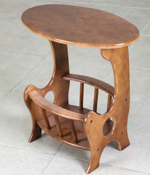 Столик Газетниця Горіх світлий