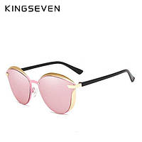 :іночі поляризаційні сонцезахисні окуляри KINGSEVEN N7824 Pink