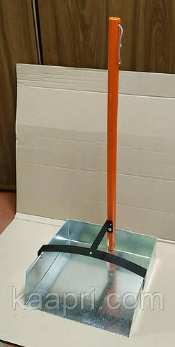 Купить Совок дворника оцинкованный 1й сорт,ручка 75см, цена 290 ...