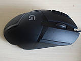 Оригінальна Ігрова Миша Logitech G402 Hyperion Fury USB, 910-004067 (8 програмованих кнопок, частота опитування-1МС), б/в, фото 7