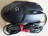 Оригінальна Ігрова Миша Logitech G402 Hyperion Fury USB, 910-004067 (8 програмованих кнопок, частота опитування-1МС), б/в, фото 11