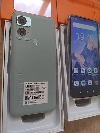 Смартфон Oukitel C33 Blue 8\256GB 5150mAh Type-C + чехол+ стекло НОВИНКА 2023, фото 3