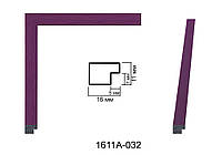Фоторамка 30х42 см., фиолетовая, багет 1611А-032