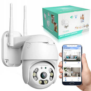 Вулична IP-камера відеоспостереження A6 4MP / Водонепроникна камера спостереження для дому