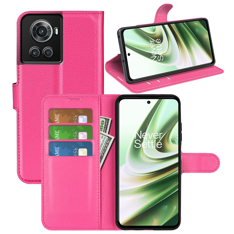 Чохол-книжка Litchie Wallet для OnePlus Ace / 10R Rose, фото 1