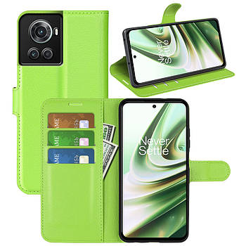 Чохол-книжка Litchie Wallet для OnePlus Ace / 10R Light Green