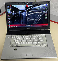 Б/в ноутбук Fujitsu Екран 15.6" / ЦП 2 ядра Intel Core 2 Duo, 2.13 ГГц / RAM 4 ГБ / HDD 500 SSD 120 / 240 1GB