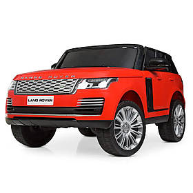 Дитячий електромобіль Land Rover (4 мотори по 35W, 2 аккум12V9AH, MP3, USB) Джип Bambi M 4175 Червоний