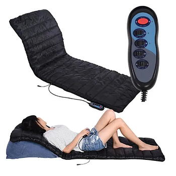 Масажний матрац (170х58х3, 5см) з підігрівом / Електронний вібромасажний килимок з пультом
