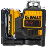 Лазерный нивелир DeWALT 10.8/12В XR Li-Ion, красный луч, 2Ah, кейс (DCE0811D1R)