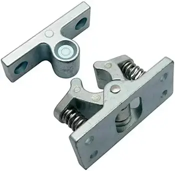 Замок клямка для міжкімнатних дверей, дверний фіксатор металевий