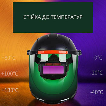 Професійна зварювальна маска хамелеон, захисна маска для роботи