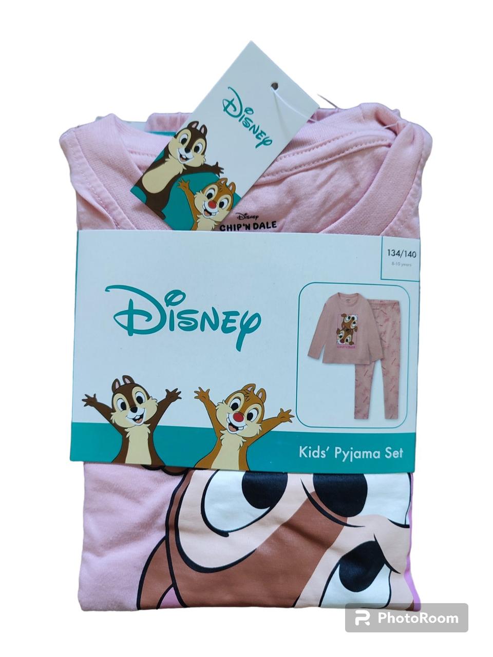 Дитяча піжама для дівчинки Disney бавовна, Чип і Дейл / Chip ' n' Dale, розмір 122-128