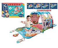 Игровой коврик 918-002 4в1 с туннелем и игрушками