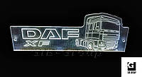 Светодиодная табличка для грузовика DAF XF белого цвета