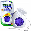 Зубна нитка GUM Ortho Floss для чищення брекетів 50 шт., фото 2